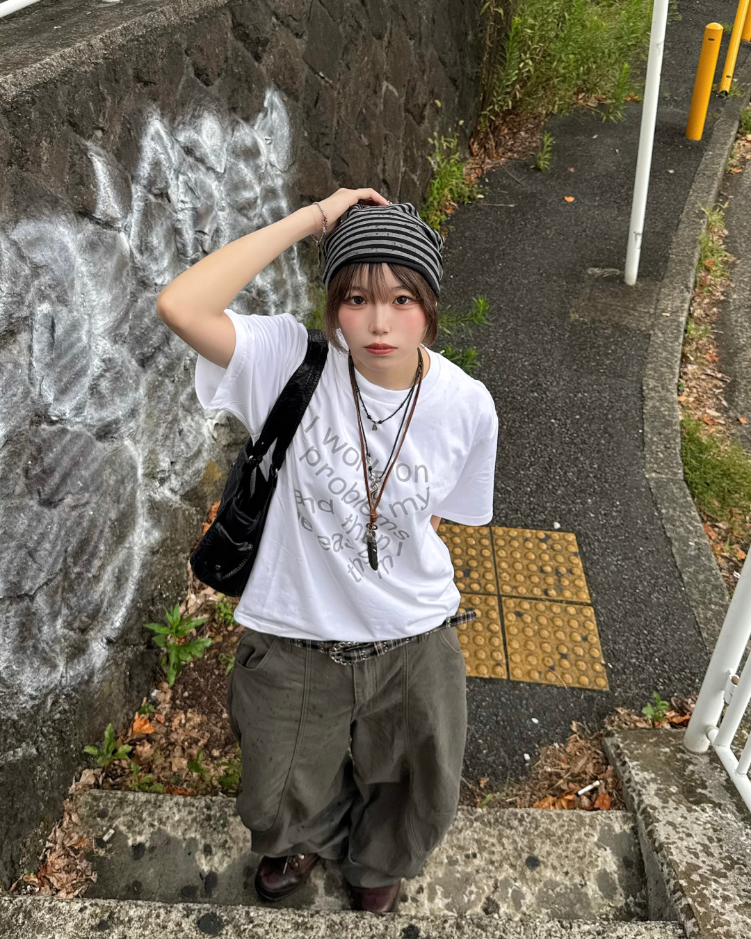 プリントカラーTシャツ KM7251