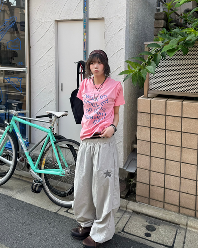 プリントカラーTシャツ KM7251