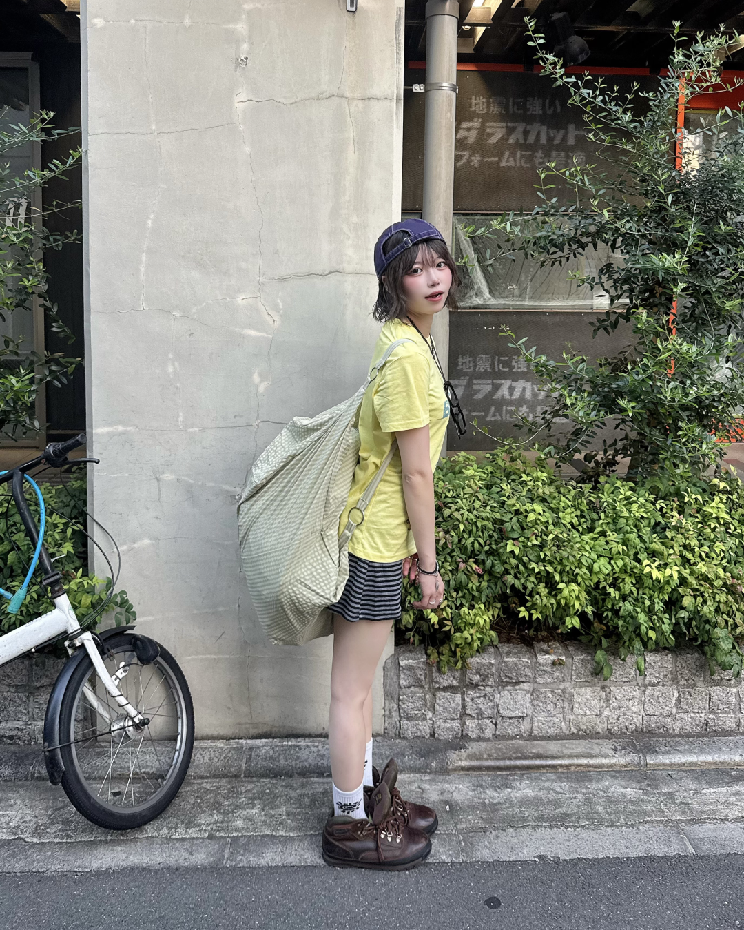 ボーダーショートパンツ KM7262