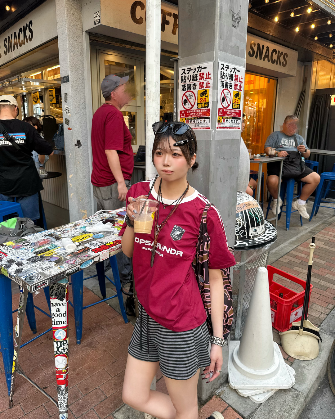 ボーダーショートパンツ KM7262