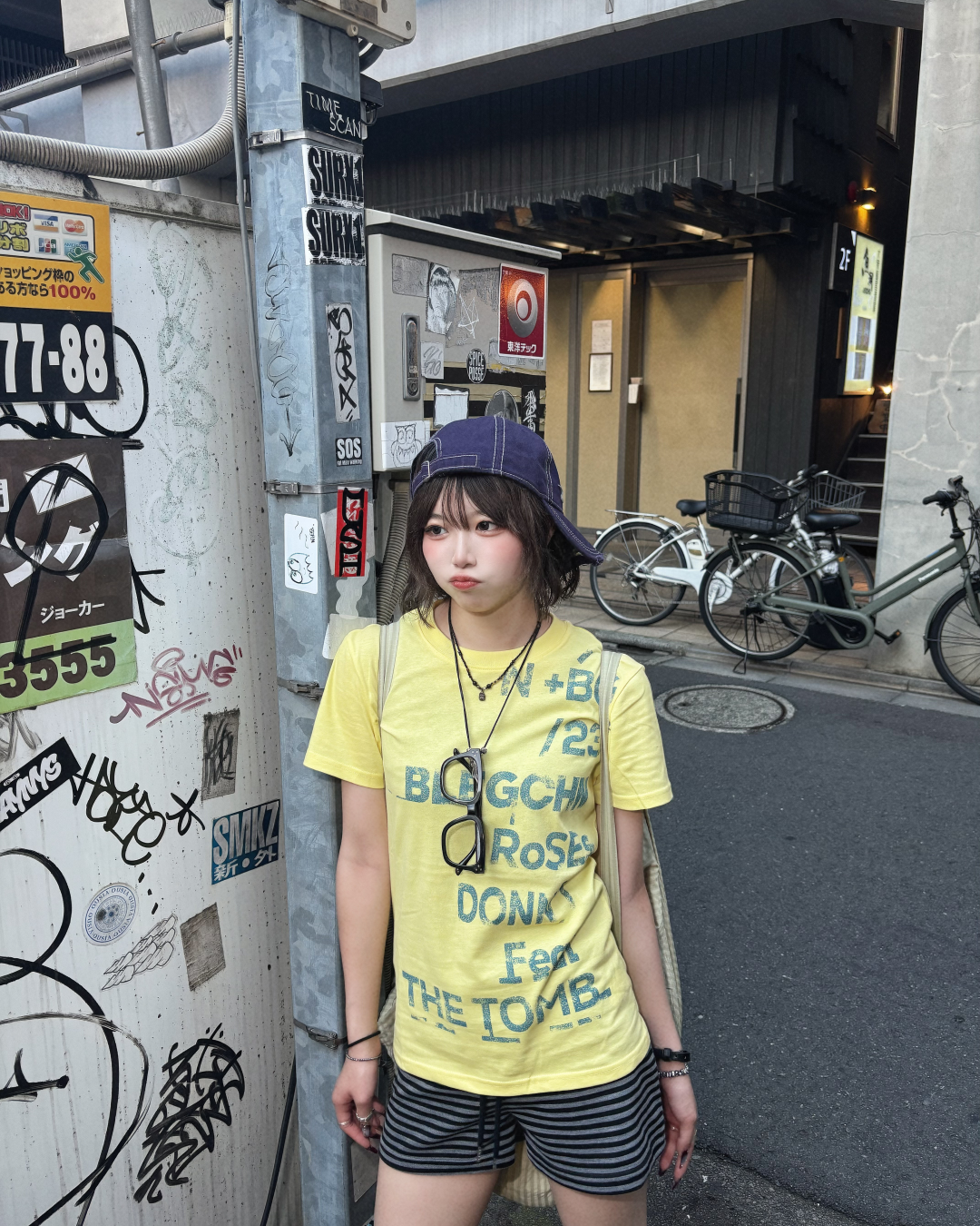 ボーダーショートパンツ KM7262