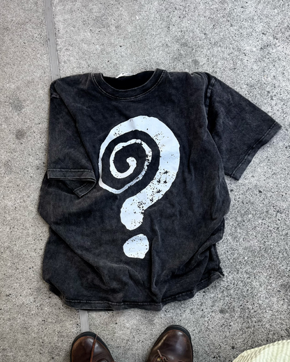 クエスチョンプリントTシャツ KM7271