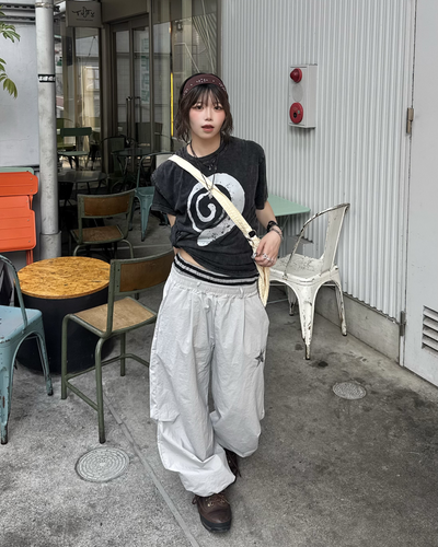 クエスチョンプリントTシャツ KM7271