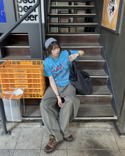 スパイラルデザインTシャツ KM7272