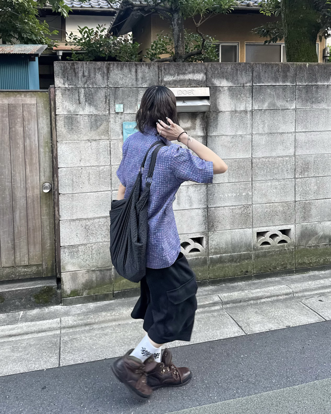 カラークロスボディショルダーバッグ KM7277