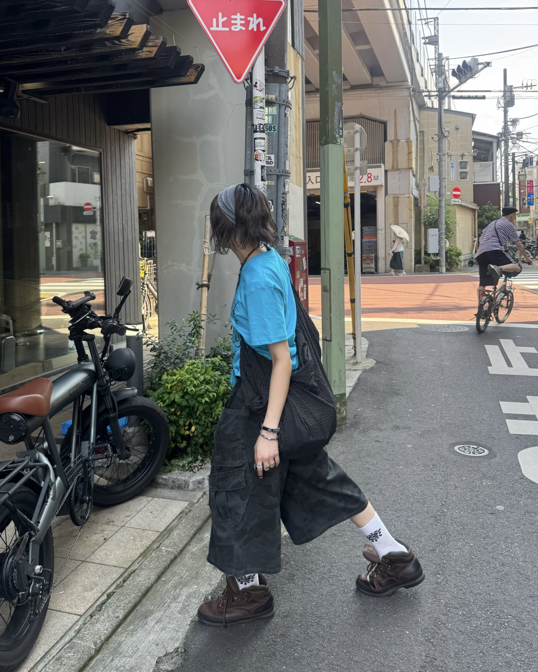 ダブルポケットカモフラージュショーツ KM7285