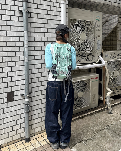 バイカラーラグランスリーブ KM7350