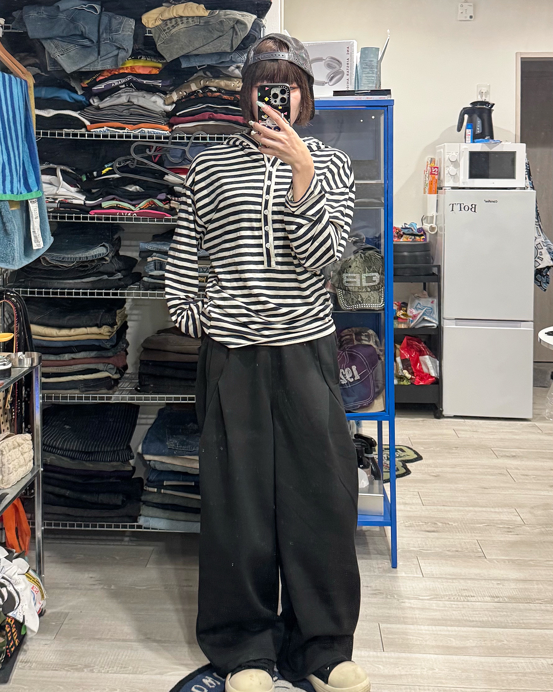 バルーンワイドスウェットパンツ KM7439