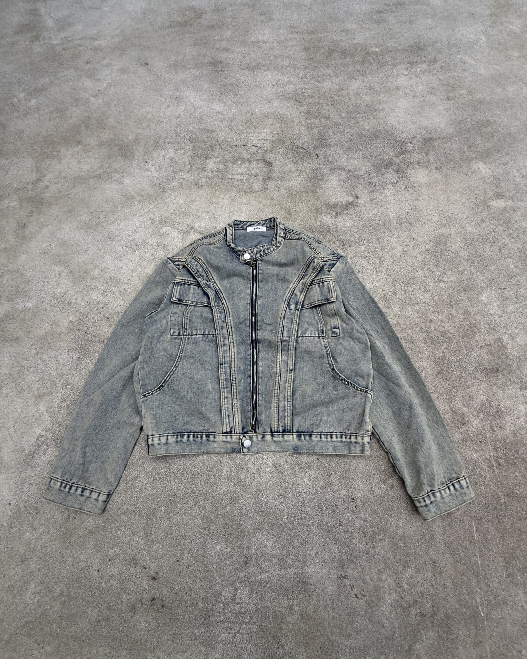 スタンドカラーデニムジャケット KN0036 – YOLO（ヨロ）｜ファッション通販