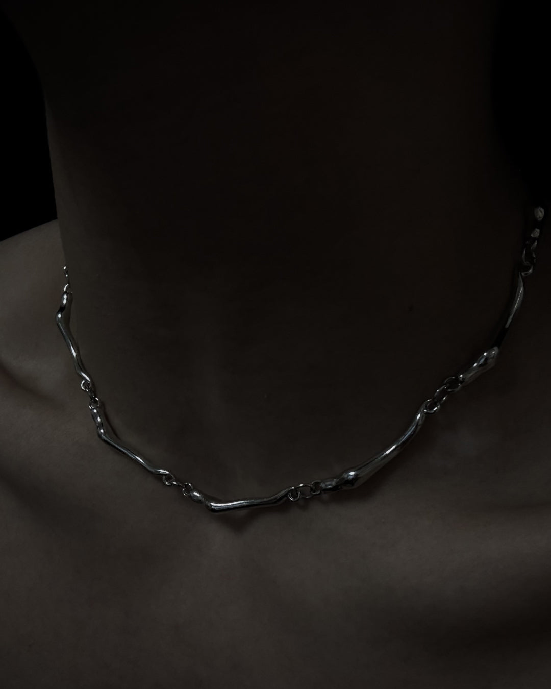 クラビクルツイストネックレスKN0084