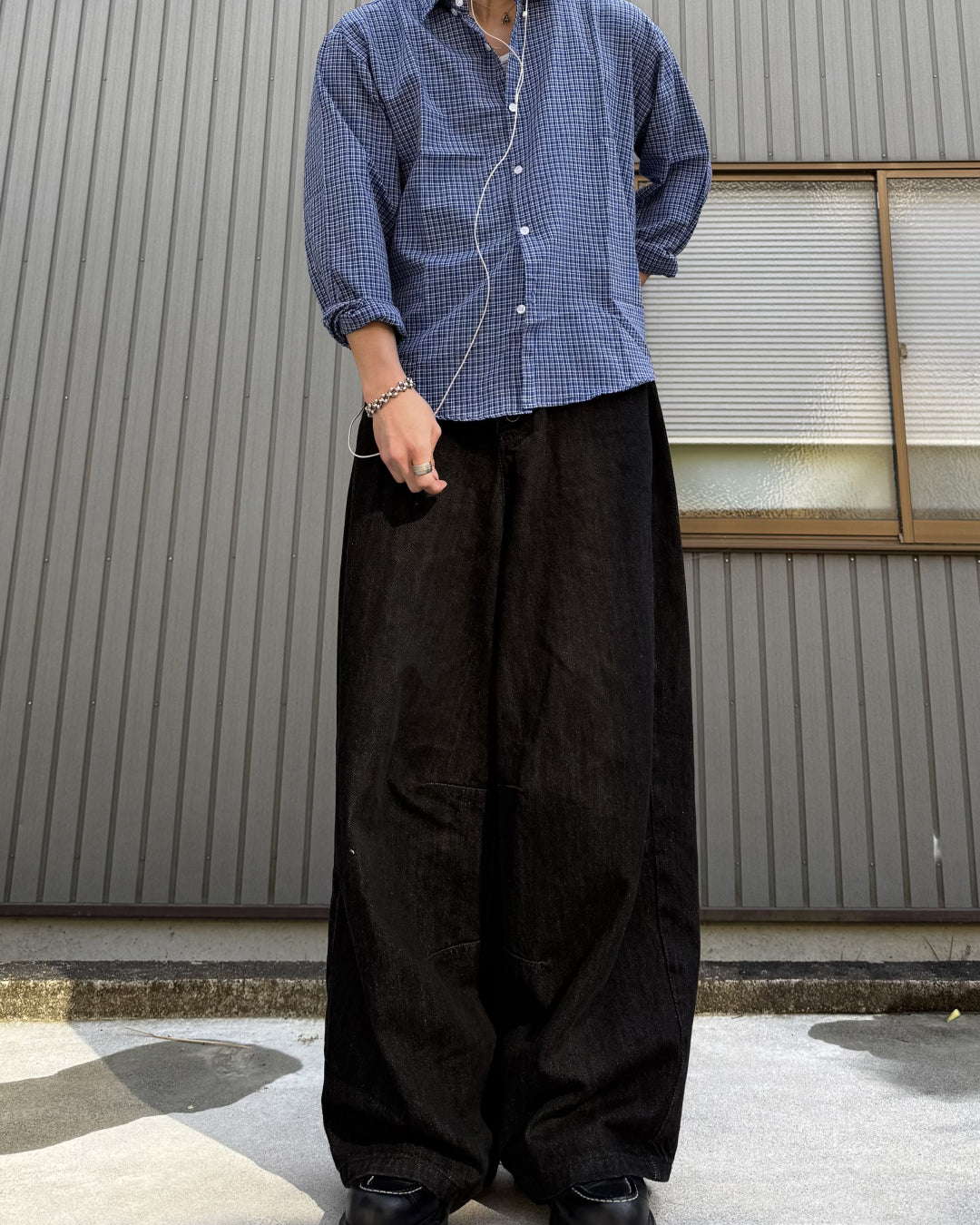 ベーシックブルーチェックシャツ KN0092 – YOLO（ヨロ）｜ファッション通販