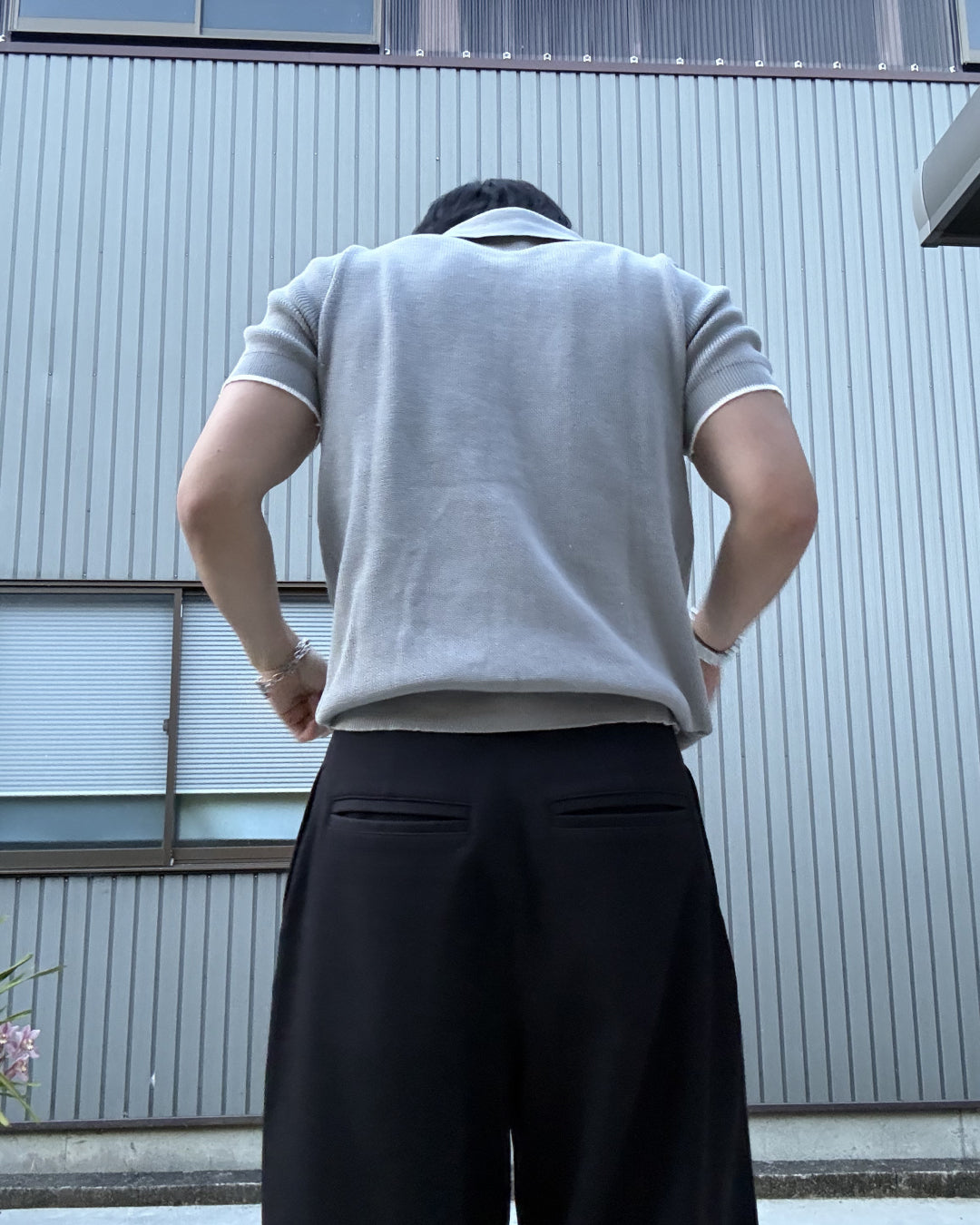 リラックスニットポロ KN0117 – YOLO（ヨロ）｜ファッション通販