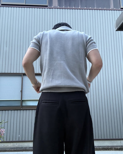 リラックスニットポロ KN0117