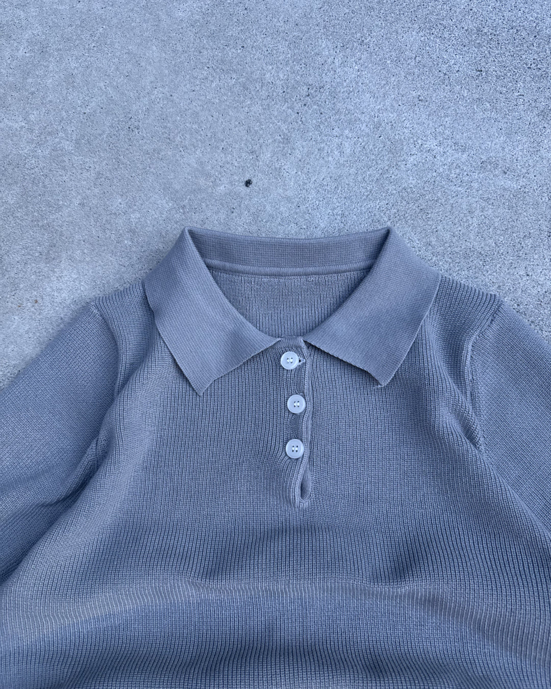 リラックスニットポロ KN0117
