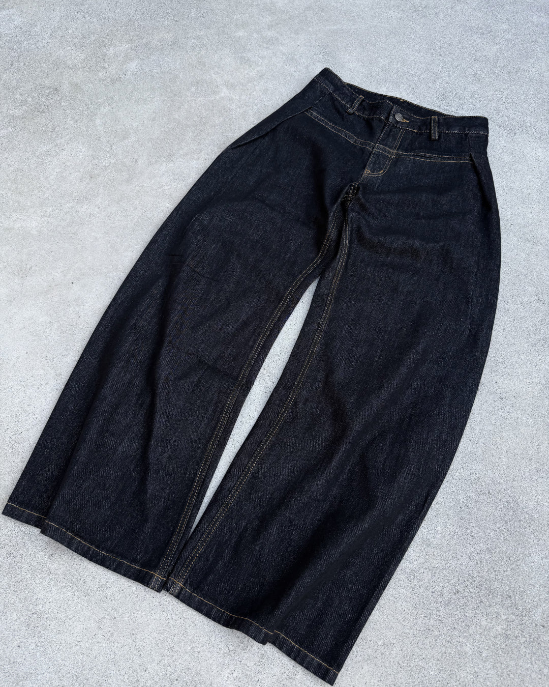 レトロステッチデザインパンツ KN0139