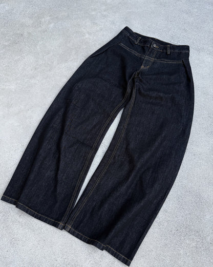 レトロステッチデザインパンツ KN0139