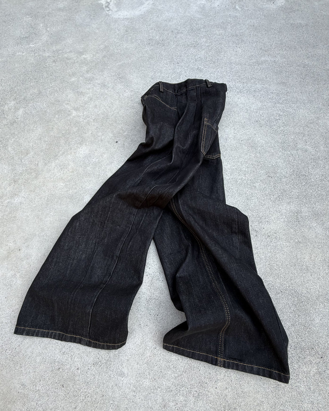 レトロステッチデザインパンツ KN0139