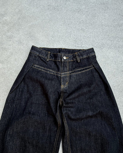 レトロステッチデザインパンツ KN0139