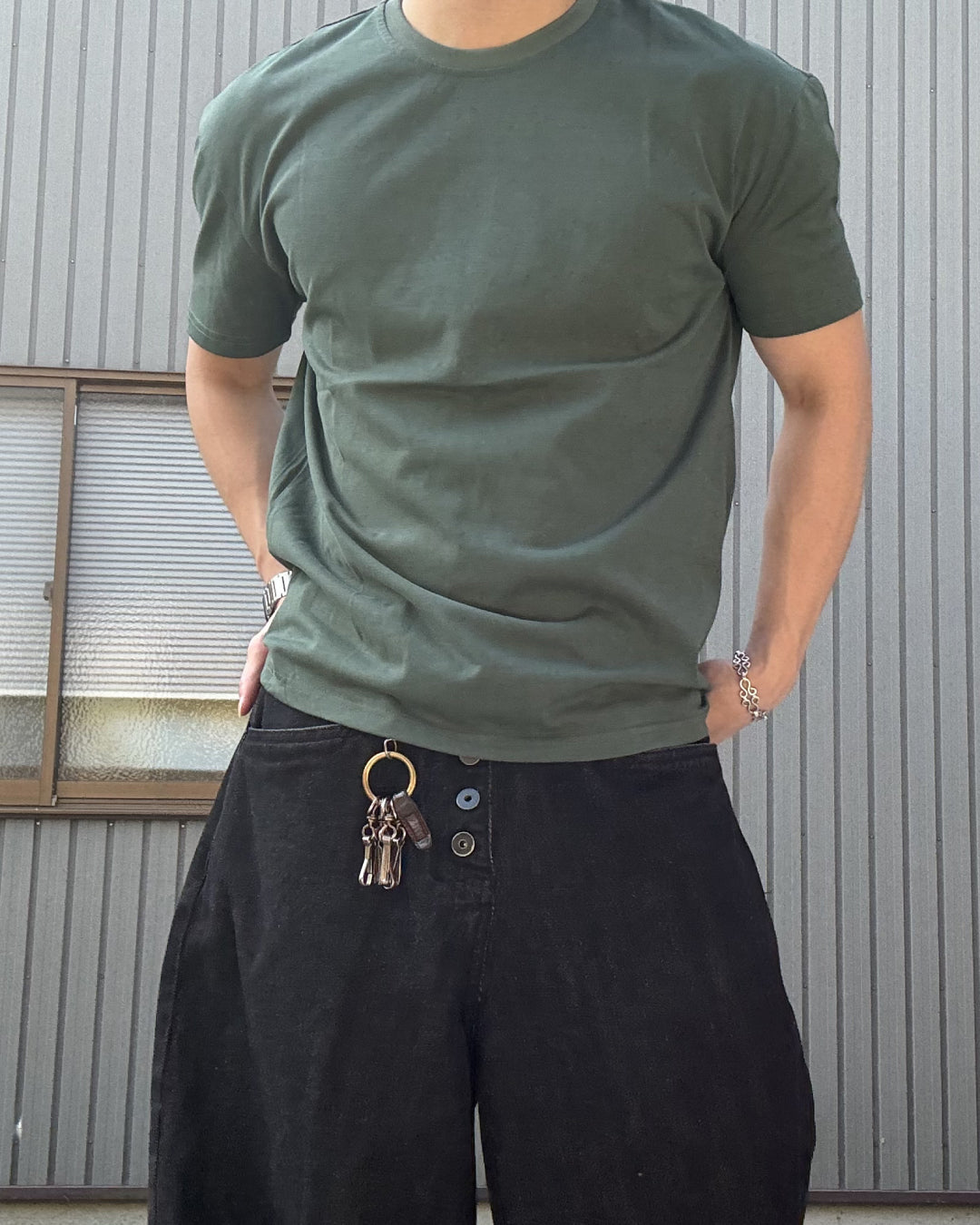 スリムフィットTシャツ KN0145