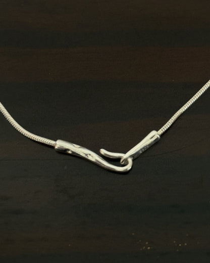 フックシングルネックレス KN0149