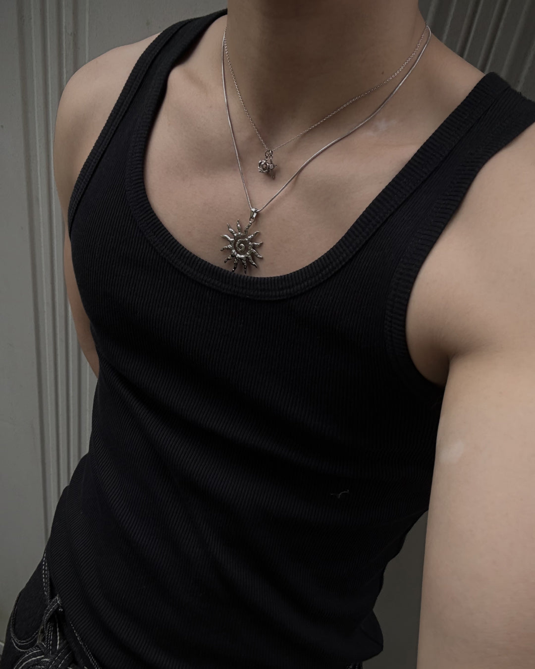 サンペンダントネックレス KN0159