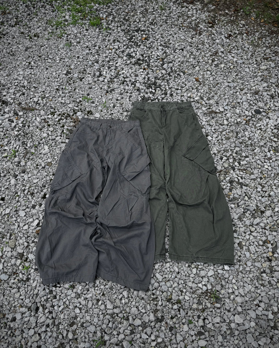 レトロウォッシュカーゴパンツ KN0170