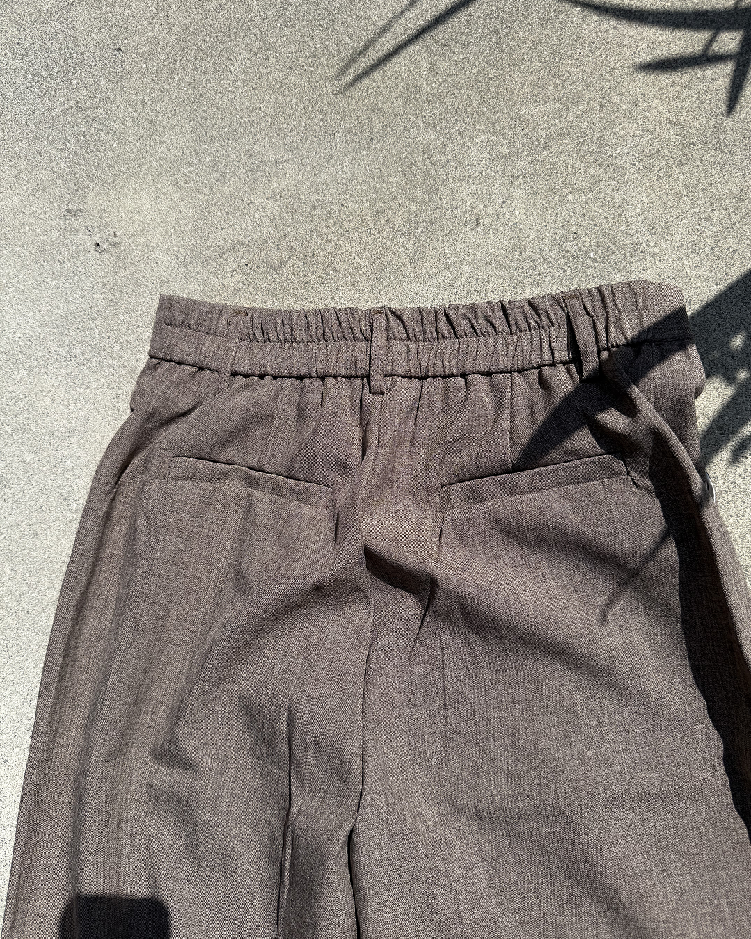 ボタンプリーツスラックス KN0192
