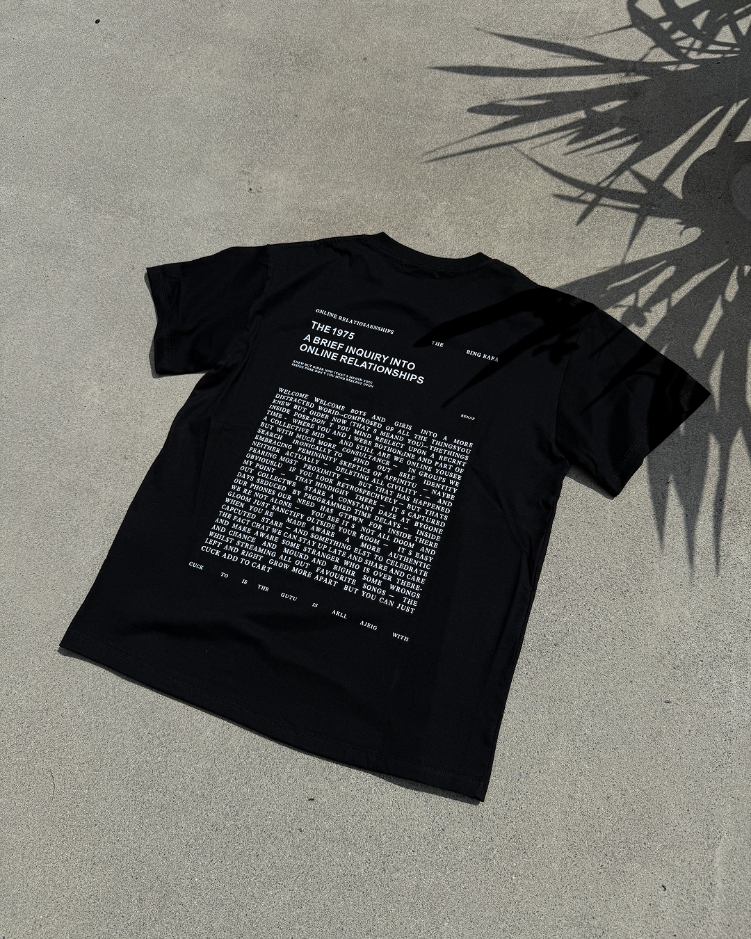 エッセイプリントTシャツ KN0201