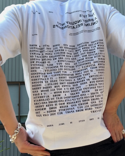 エッセイプリントTシャツ KN0201