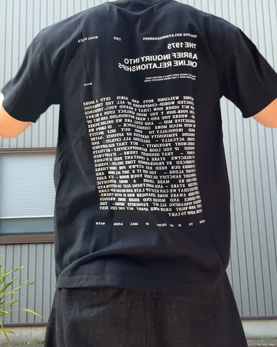 エッセイプリントTシャツ KN0201