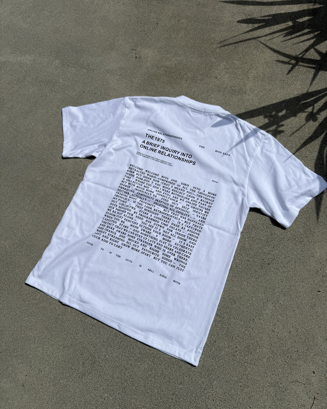 エッセイプリントTシャツ KN0201