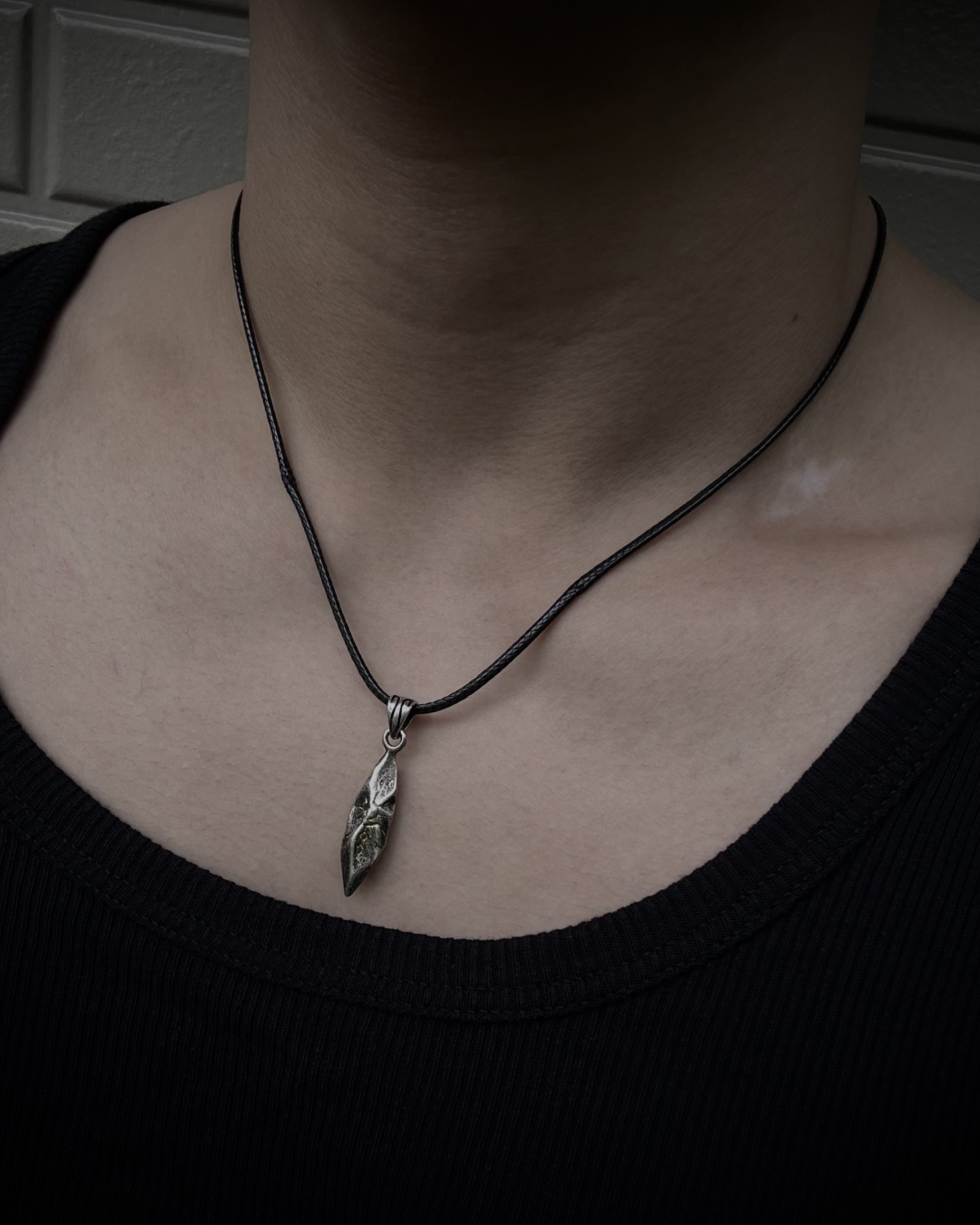 ストーンペンダントネックレス KN0219