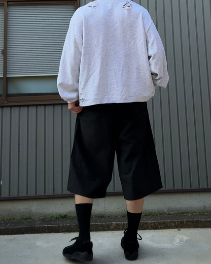 ワイドタックショーツスラックス KN0223
