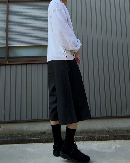 ワイドタックショーツスラックス KN0223