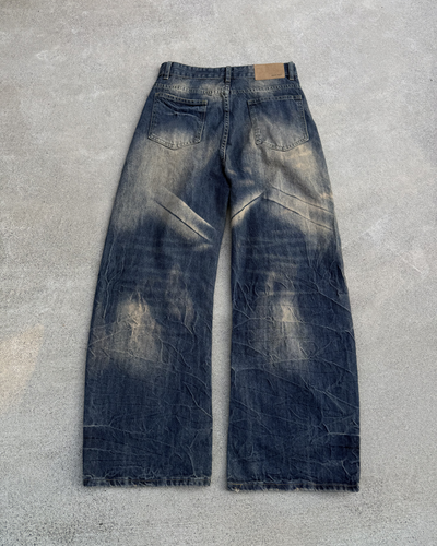 レトログラデーションシザージーンズ KN0275
