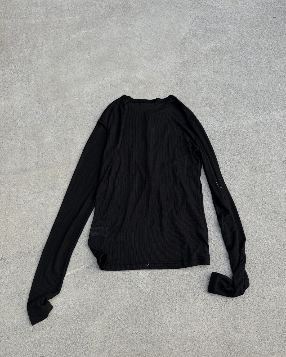 フロントボタンヘンリーネックT KN0284