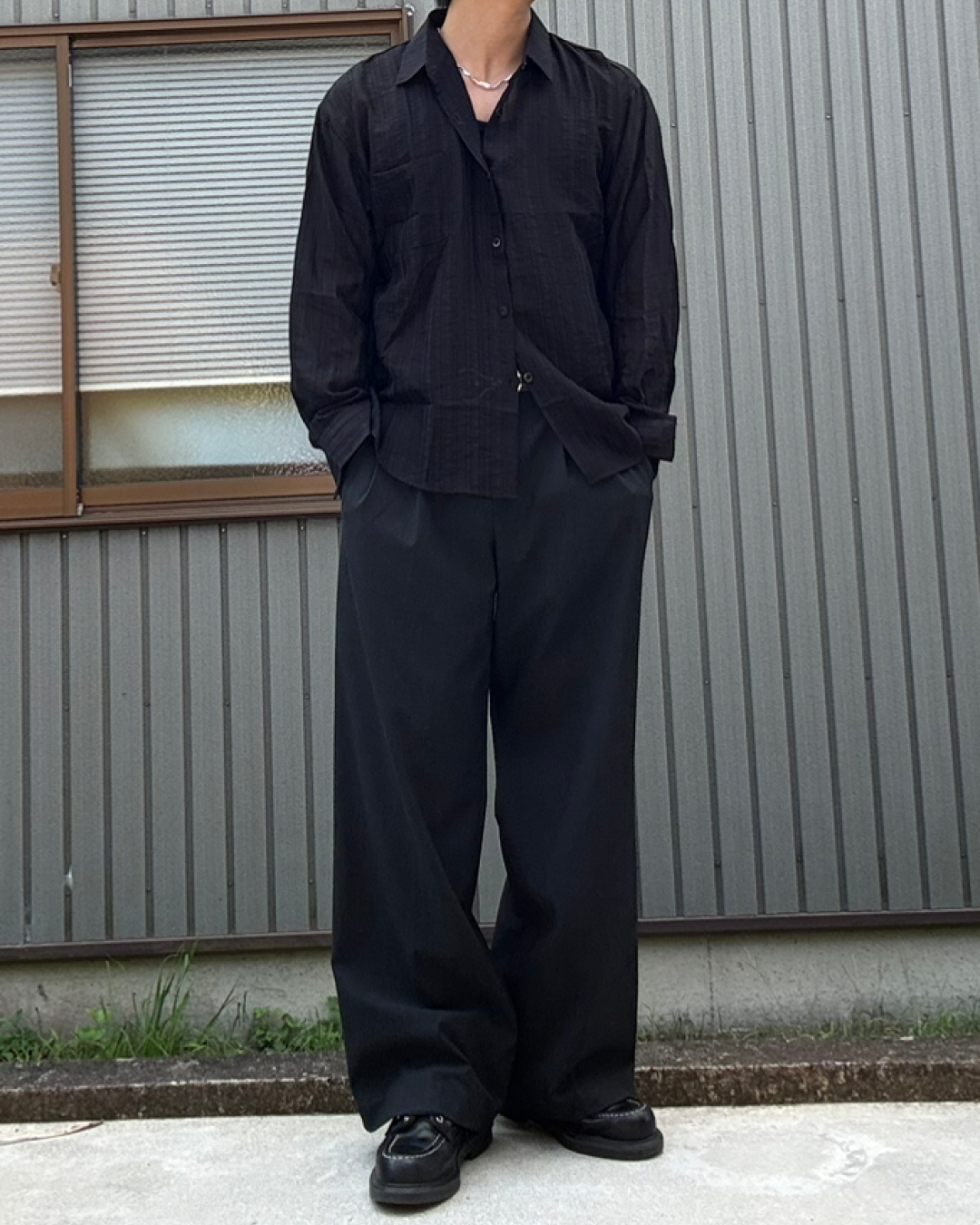 シンプルサマーシャツ KN0289