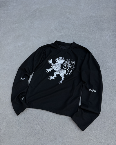 グラフィックワッフルロングスリーブT KN0294