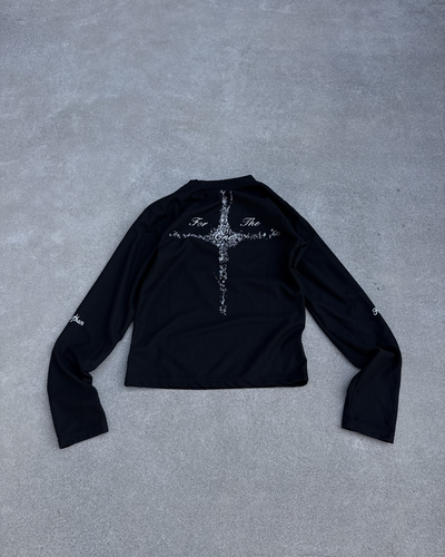 グラフィックワッフルロングスリーブT KN0294