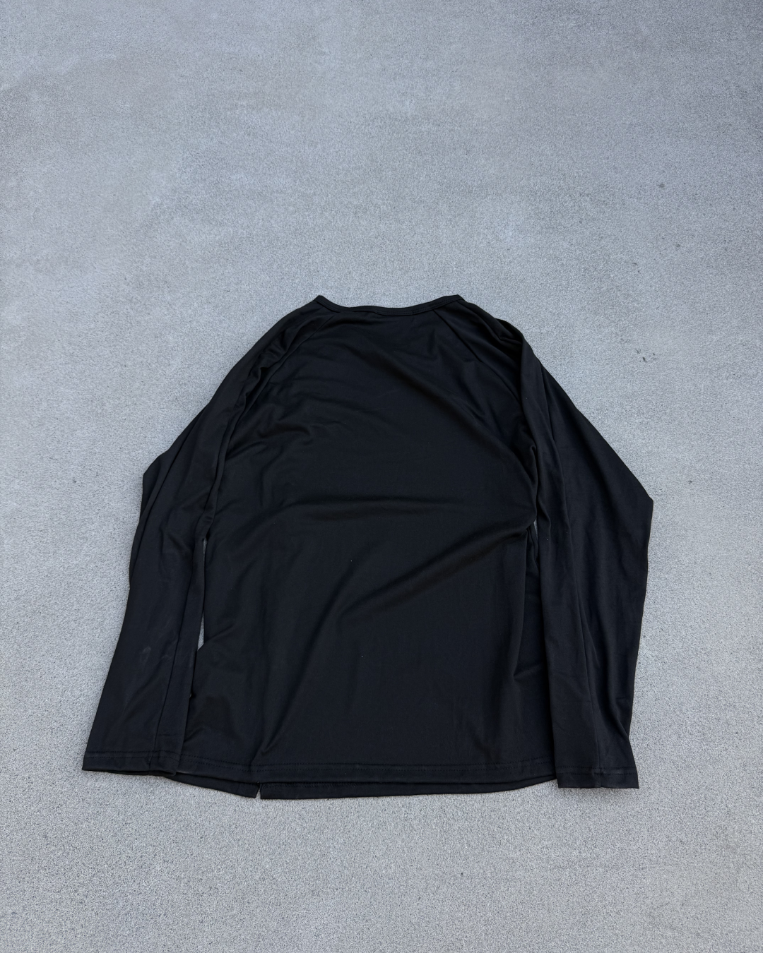 アシンメトリーノーカラーロングT KN0299