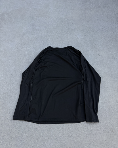 アシンメトリーノーカラーロングT KN0299