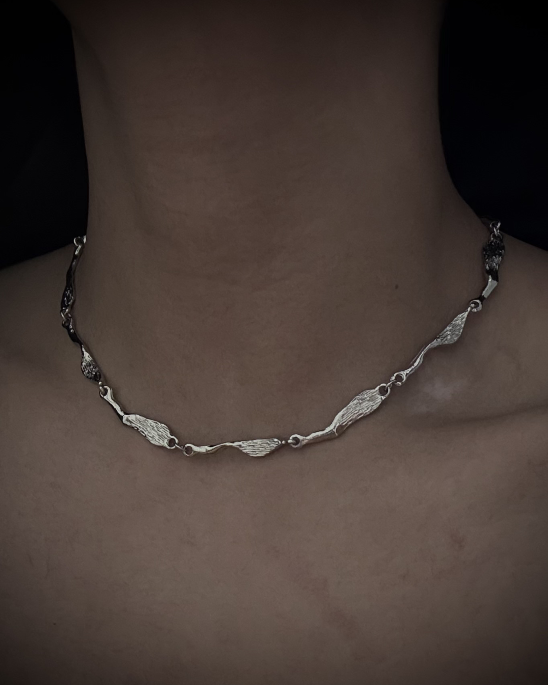 クラフトメタルチェーンネックレス KN0319