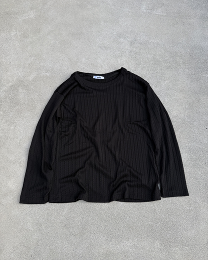 ケーブルニットロングスリーブ KN0345