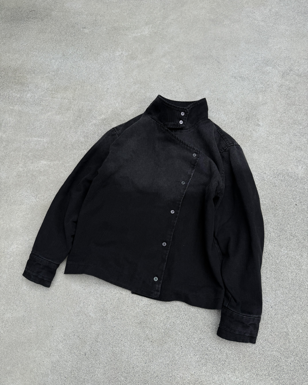 アシンメトリーデニムジャケット KN0355