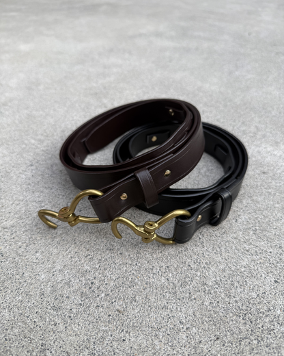 ホースビットバックルレザーライクベルト KN0363
