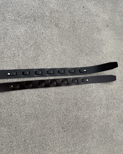 ホースビットバックルレザーライクベルト KN0363