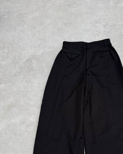 ボタンフライワイドレッグパンツ KN0382