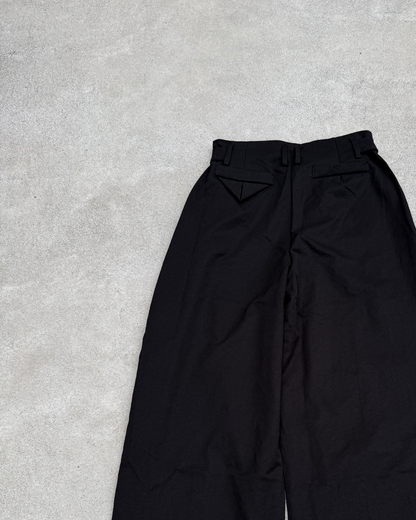 ボタンフライワイドレッグパンツ KN0382