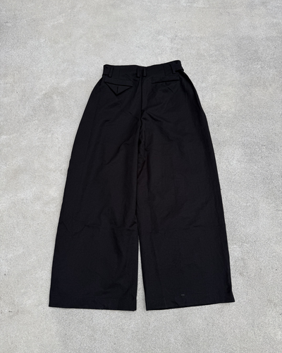 ボタンフライワイドレッグパンツ KN0382