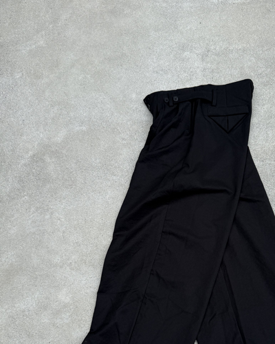 ボタンフライワイドレッグパンツ KN0382